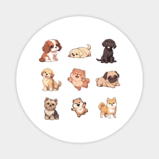 Cute Dog Sticker Pack 2 Magnet